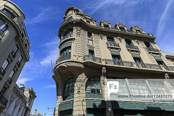 Koloniale Gebäude  historische Ciudad Vieja  Altstadt  Montevideo  Uruguay  Südamerika