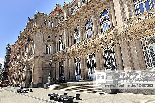 Teatro Colon  historisches Theater  Plaza Lavalle  Congreso und Tribunales  Buenos Aires  Argentinien  Südamerika