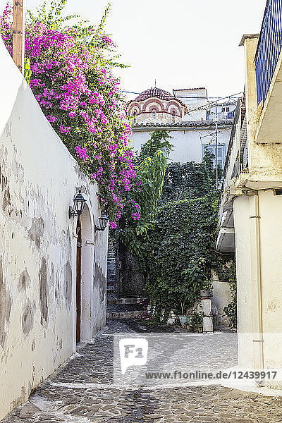 Greece  Peloponnese  Messenia  Koroni  alley