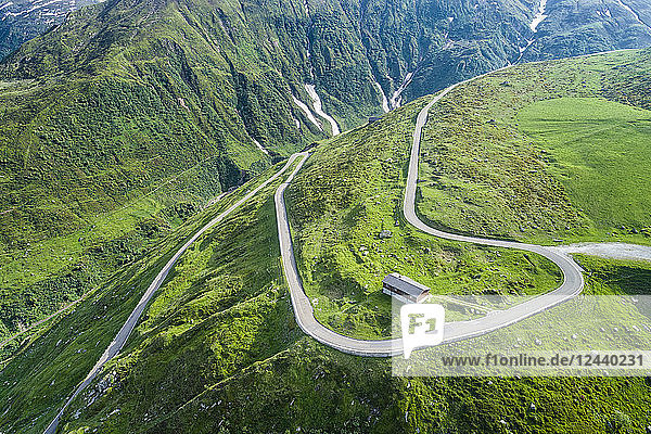 Switzerland  Canton of Uri  Urseren Valley  Furka pass