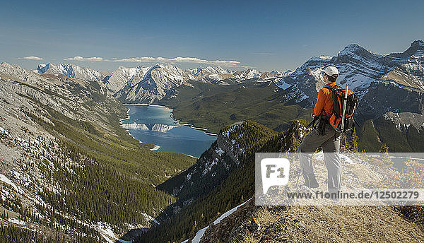 Mount Aylmer  Banff National Park  Alberta  Canada
