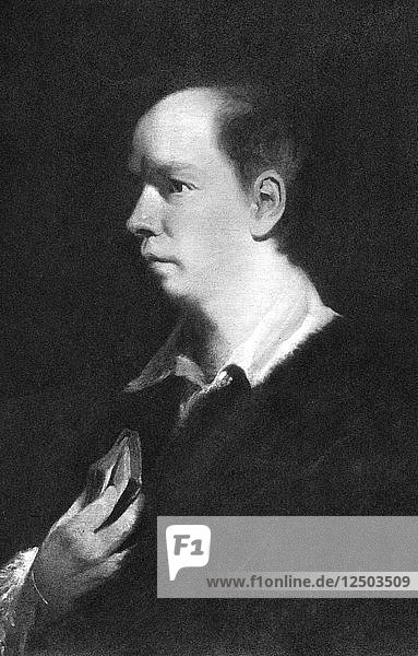 Oliver Goldsmith  Irish writer and physician  (19th century). Artist: Unknown