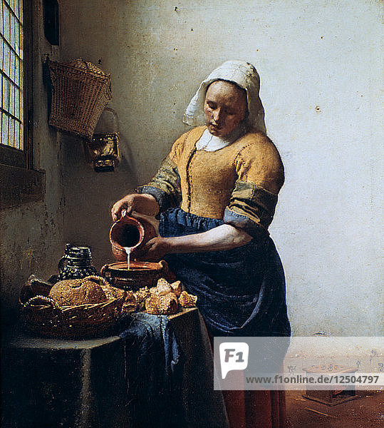 Das Milchmädchen  um 1658. Künstler: Jan Vermeer