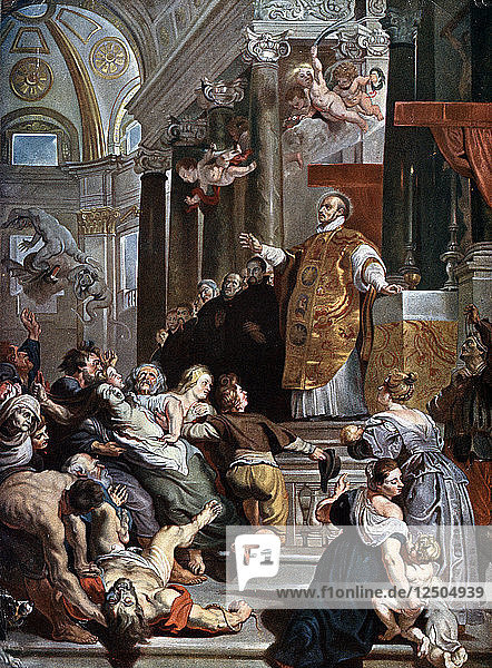 The Miracles of Saint Ignatius Loyola  c1617-1618. Artist: Peter Paul Rubens