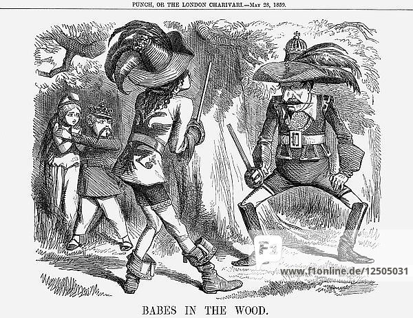 Babes in the Wood  1859. Künstler: Unbekannt