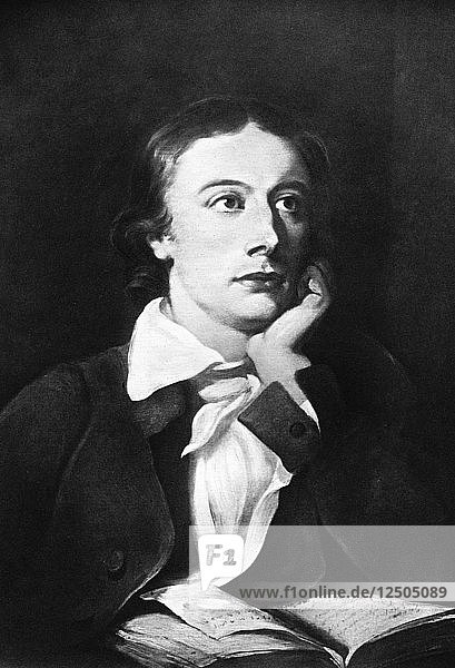 John Keats  English poet  19th century. Artist: Unknown