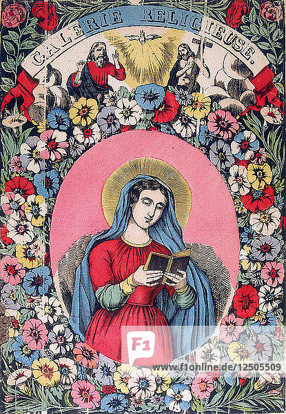 St Bridget 19th century. Artist: Anon