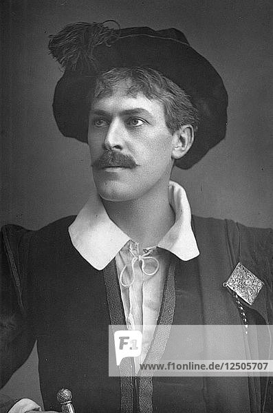 George Alexander (1858-1918)  englischer Theaterschauspieler und -manager  um 1890. Künstler: Unbekannt