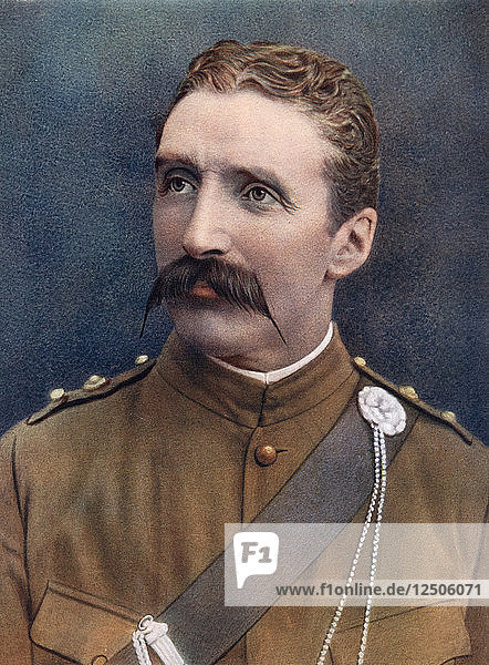 Lieutenant-Colonel DM Lumsden  British soldier  1902.Artist: Bourne & Shepherd
