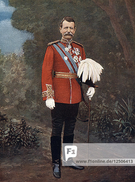 General Sir Charles Warren  britischer Soldat  1902  Künstler: Elliott & Fry