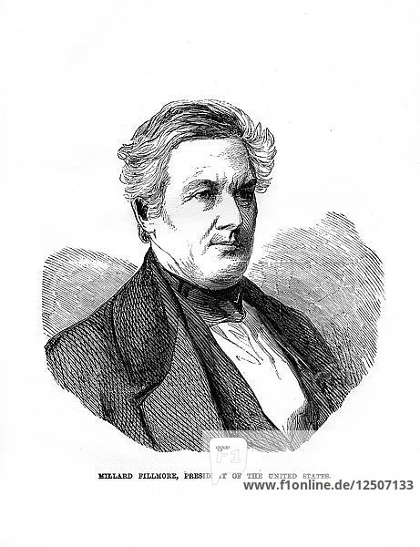Millard Fillmore  thirteenth President of the United States  1872. Artist: Unknown