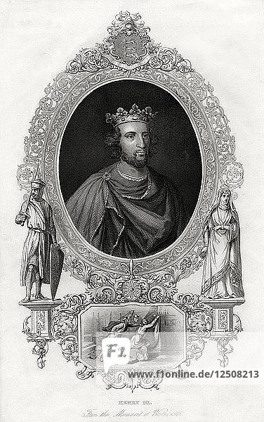 König Heinrich III.  1860. Künstler: Unbekannt