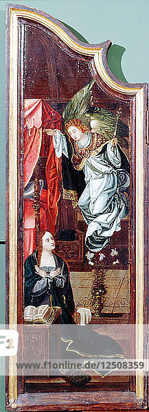 Anbetung der Hirten  Triptychon  Ende 15. - Anfang 16. Jahrhundert. Künstler: Cornelius Engebrechtsz