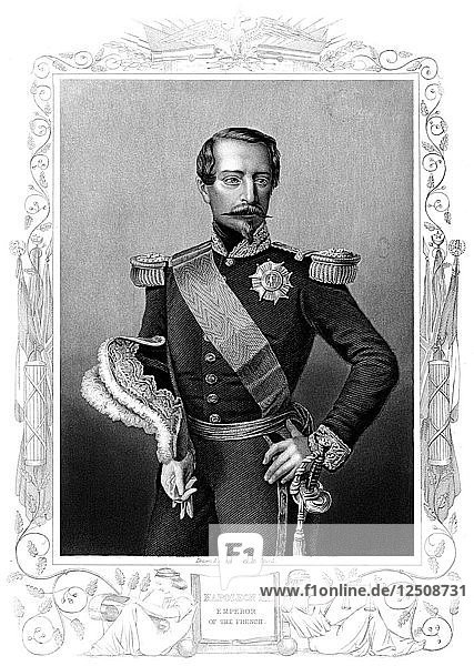 Napoleon III  Emperor of France  mid 1850s. Artist: Unknown