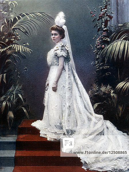 Prinzessin Louise Margaret  Herzogin von Connaught  Ende des 19. bis Anfang des 20. Jahrhunderts. Künstler: Atelier Bassano