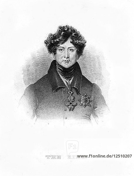 George IV  King of the United Kingdom and Hanover  19th century. Artist: Unknown