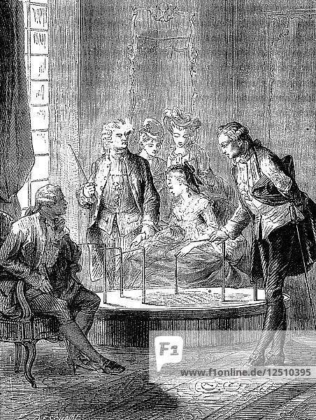 Mesmers tub c1870. Artist: Unknown