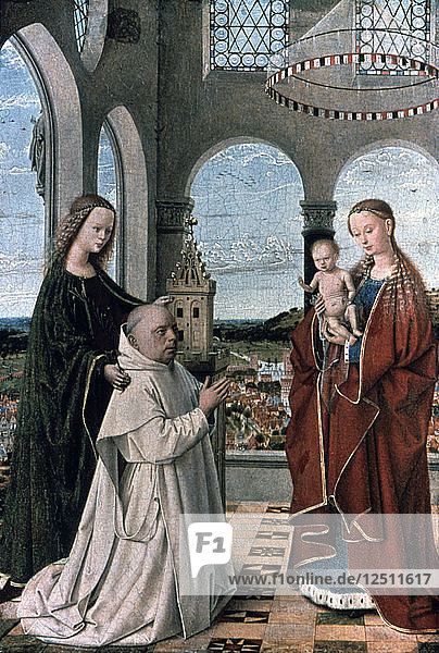 Madonna mit Kind  15. Jahrhundert. Künstler: Petrus Christus