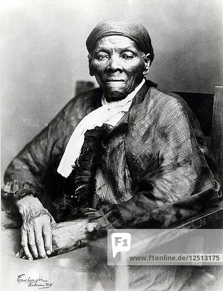 Harriet Tubman  amerikanische Anti-Sklaverei-Aktivistin  um 1900. Künstler: Unbekannt