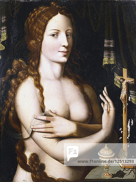 Die bußfertige Maria Magdalena. Künstler: Unbekannt