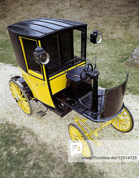 1897 Elektrisches Taxi von Bersey. Künstler: Unbekannt