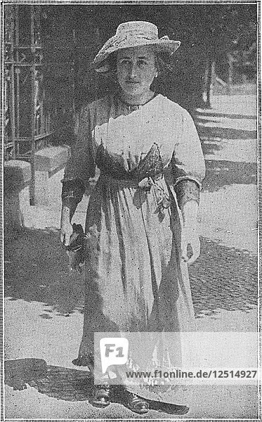 Rosa Luxemburg  c1907. Artist: Unknown