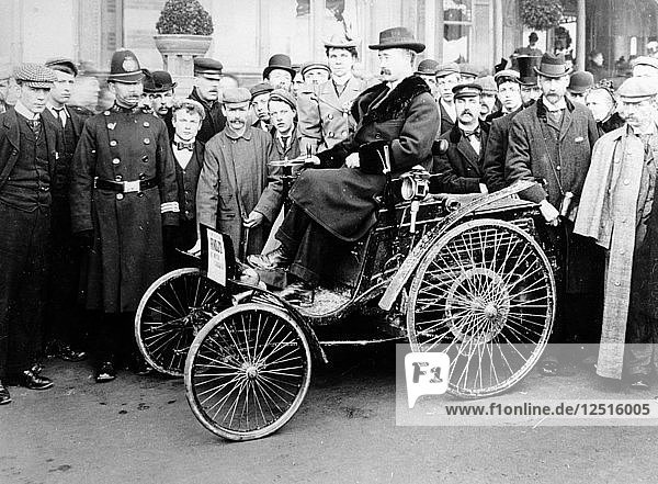 1896 Arnold Auto  (um 1896?). Künstler: Unbekannt