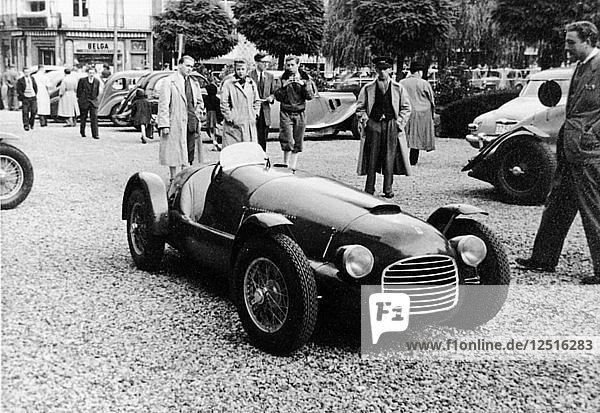 Ferrari 166 in Spa  Belgien  1949. Künstler: Unbekannt