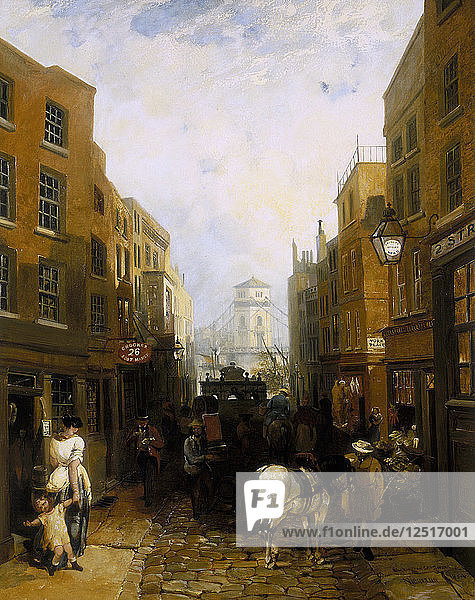 Buckingham Street  Strand  1854. Künstler: Edmund John Niemann