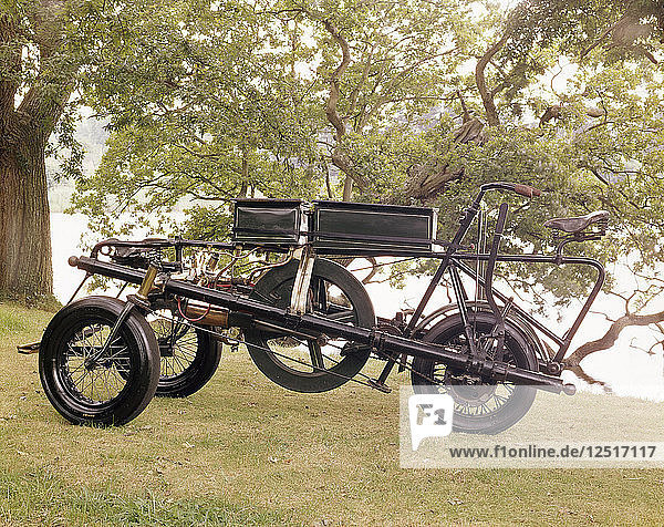 Ein Pennington-Motor-Dreirad von 1896. Künstler: Unbekannt