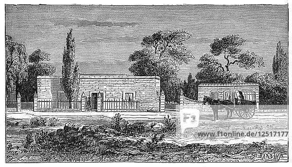 Haus eines reichen Buren  Südafrika  um 1890. Künstler: Unbekannt