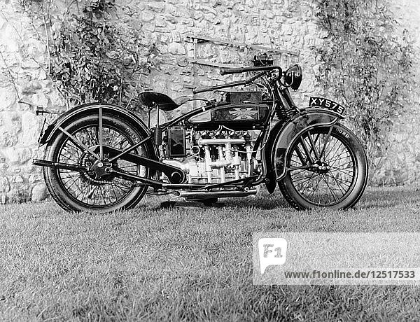 1924 Henderson motobike. Artist: Unknown