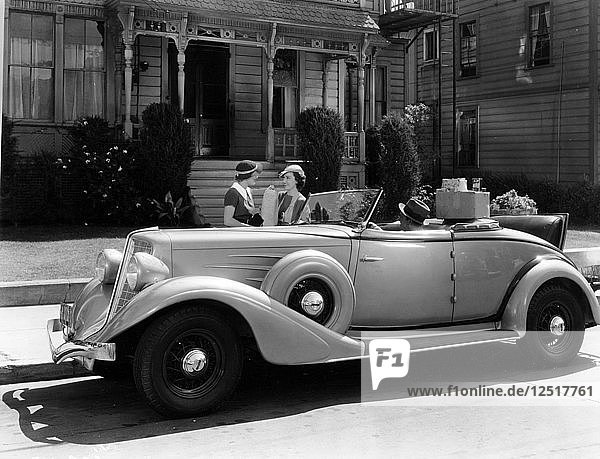 Auburn 8 Cabriolet Coupe  1934. Künstler: Unbekannt