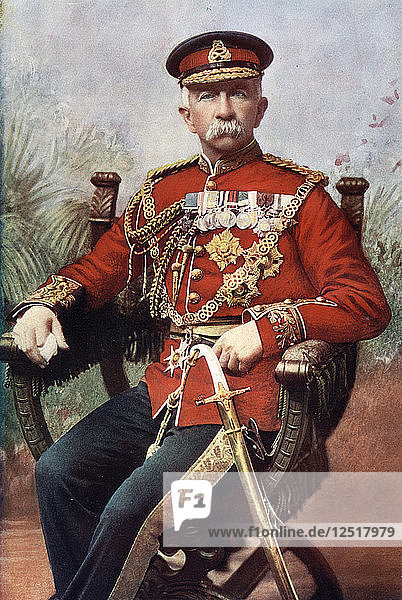 Sir Henry Evelyn Wood  englischer Feldmarschall und Träger des Victoria-Kreuzes  1902  Künstler: Mayall