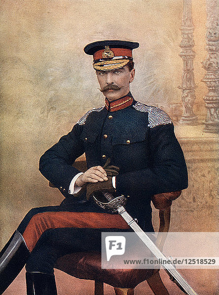Major-General JM Babington  commanding 1st Cavalry Brigade in South Africa  1902.Artist: C Knight