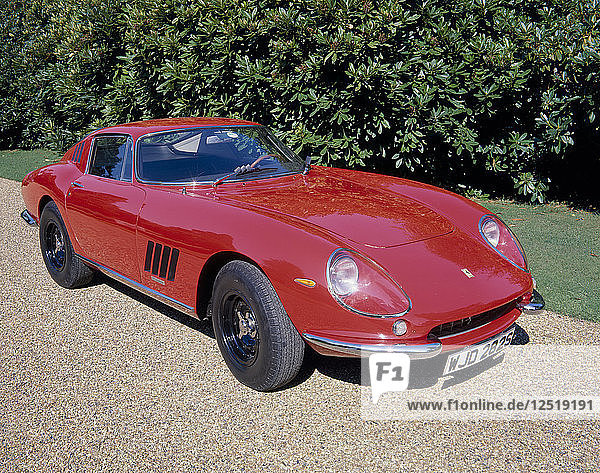 A 1966 Ferrari 275 GTB. Artist: Unknown