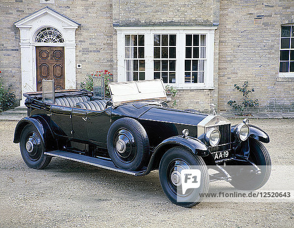 A 1925 Rolls-Royce Phantom I. Artist: Unknown