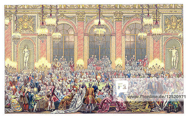 Das Spiel des Königs  (1885)  Künstler: Urrabieta