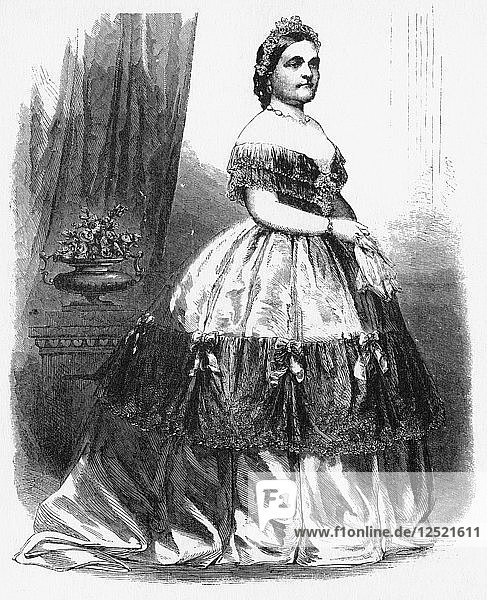 Frau Lincoln  um 1860  Künstler: Brady