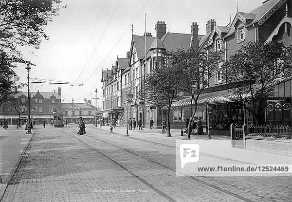 Clifton Street  Lytham St Annes  Lancashire  1890-1910. Künstler: Unbekannt