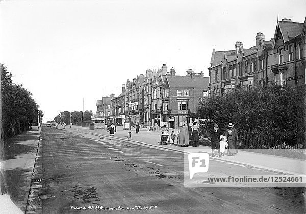 Crescent Road  St Annes-on-Sea  Lancashire  1890-1910. Künstler: Unbekannt