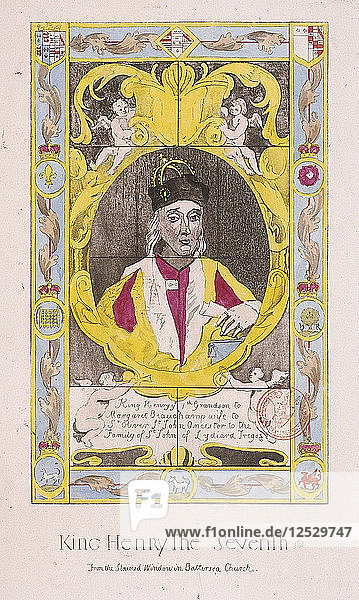 König Heinrich VII.  um 1750. Künstler: Anon