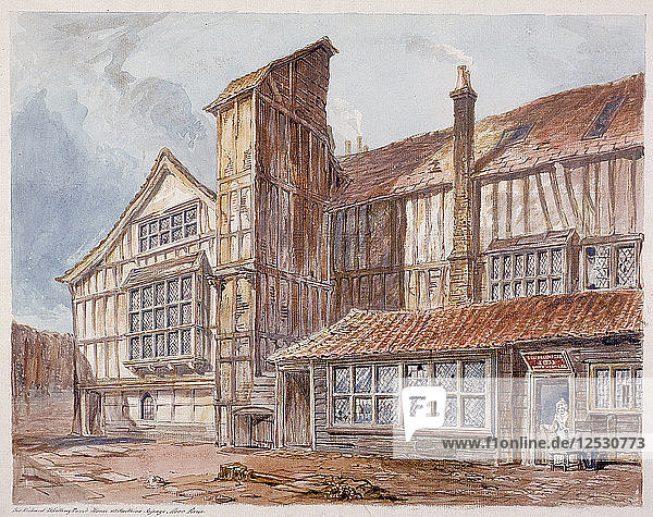 Milton Street  London  um 1804. Künstler: C Matthews