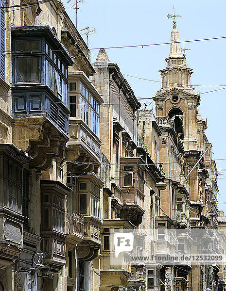 Balkone  St. Pauls Street  Valletta  Malta