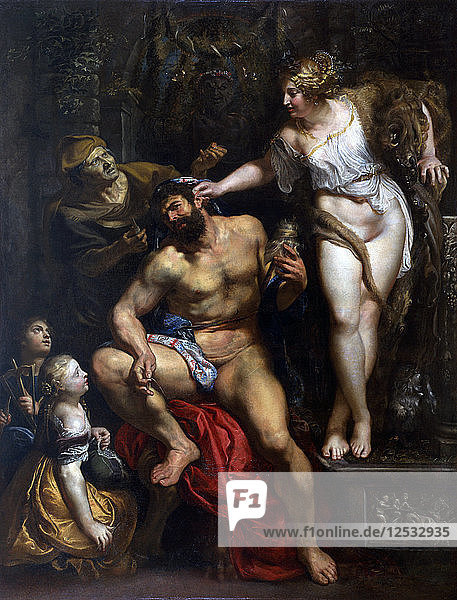 Herkules und Omphale  1606. Künstler: Peter Paul Rubens