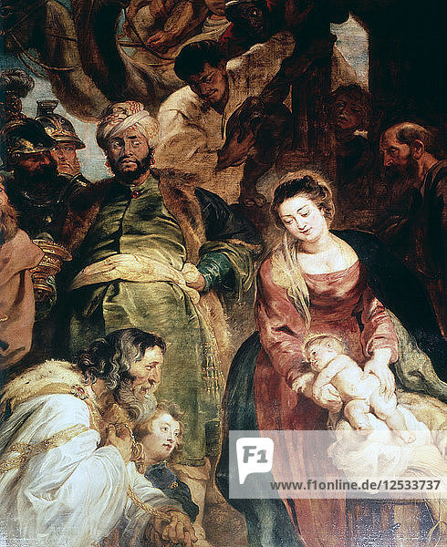 Anbetung der Könige (Detail)  1624. Künstler: Peter Paul Rubens