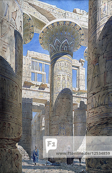 Karnak  c1866. Artist: Richard Phene Spiers