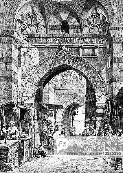 Zwischen Khan El-Khalil  Ägypten  1881. Künstler: G. Werner