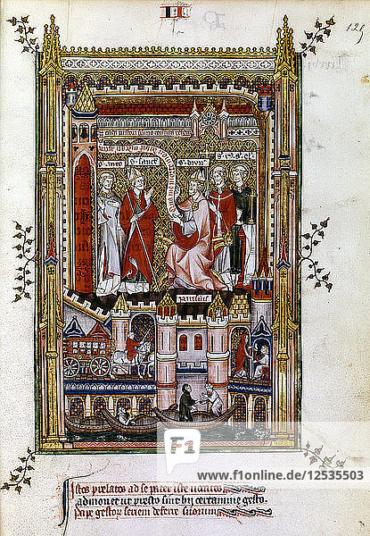 St Denis  1317. Artist: Unknown