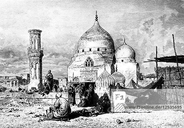 Saint Ibrahim Mosque Dessouk Egypt 1880. Artist: Unknown